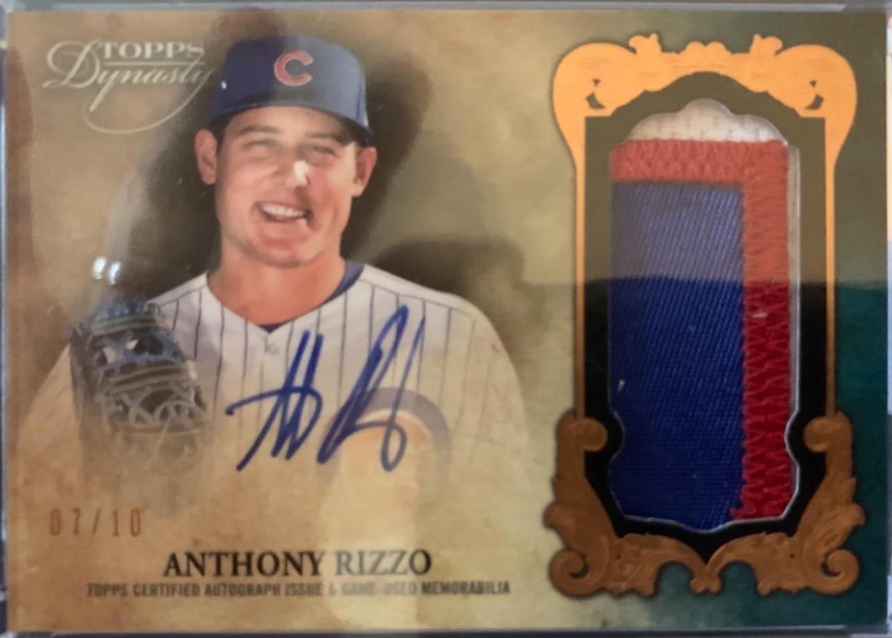 Anthony Rizzo #DAP-AR1 Baseball Cards 2021 Topps Dynasty