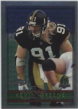Kevin Greene #2 Football Cards 1996 Topps Chrome