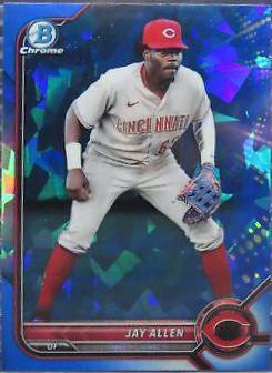 Jay Allen #BCP-114 2022 Bowman Chrome Prospects Sapphire Baseball