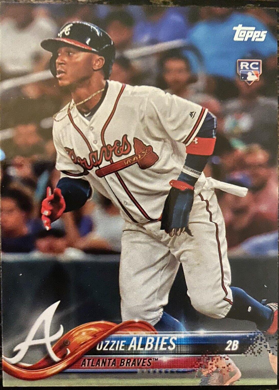 Ozzie Albies #276 Baseball Cards 2018 Topps