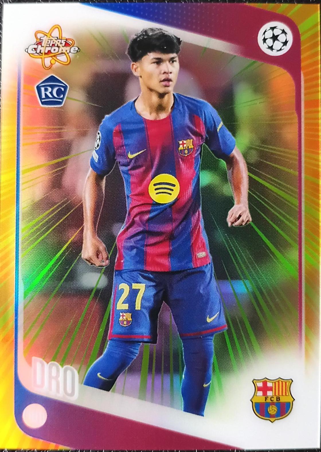 Dro [Radiating] #111 Prices [Rookie] | 2025 Topps Chrome UEFA 