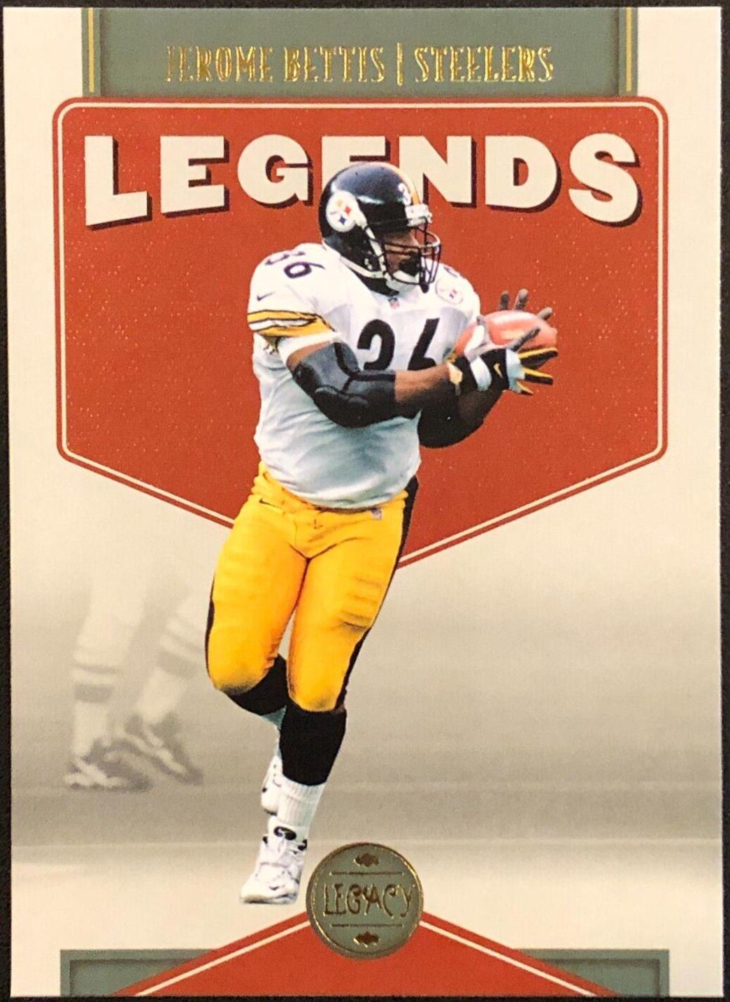 Jerome Bettis #113 2022 Panini Legacy Football