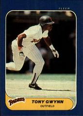 Tony Gwynn #69 Baseball Cards 1986 Fleer Mini Prices