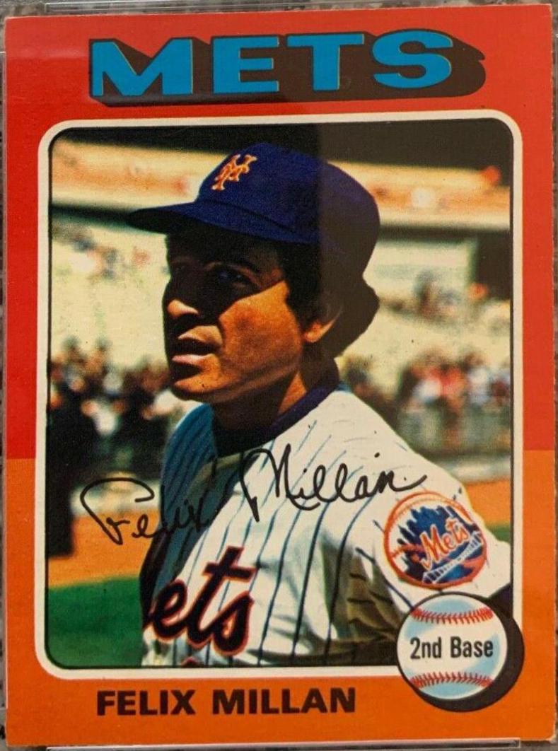Felix Millan #445 1975 O-Pee-Chee Baseball