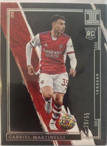 Gabriel Martinelli #5 Soccer Cards 2021 Panini Impeccable