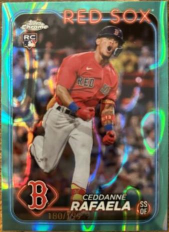 Ceddanne Rafaela [Aqua Lava Refractor] #118