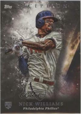 Nick Williams #28 2018 Topps Inception Baseball