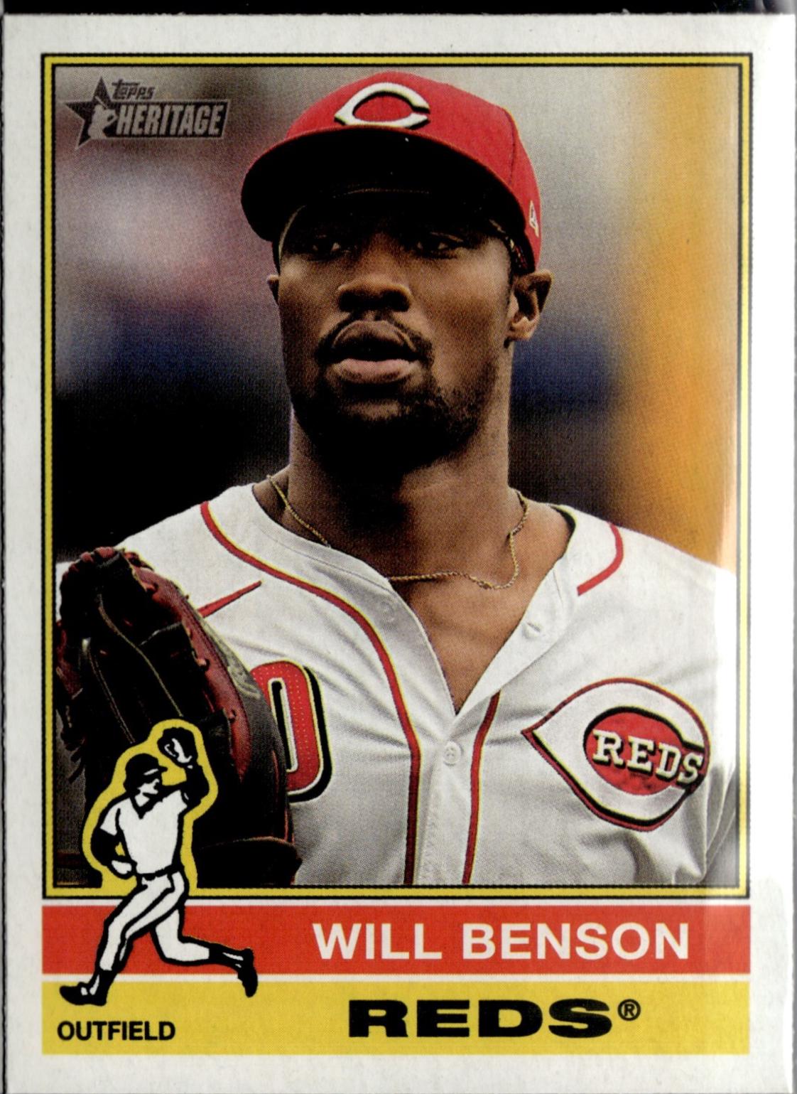 Will Benson #336 Baseball Cards 2025 Topps Heritage