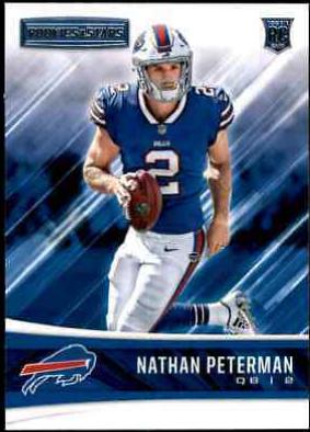 Nathan Peterman #207 Football Cards 2017 Panini Rookies & Stars