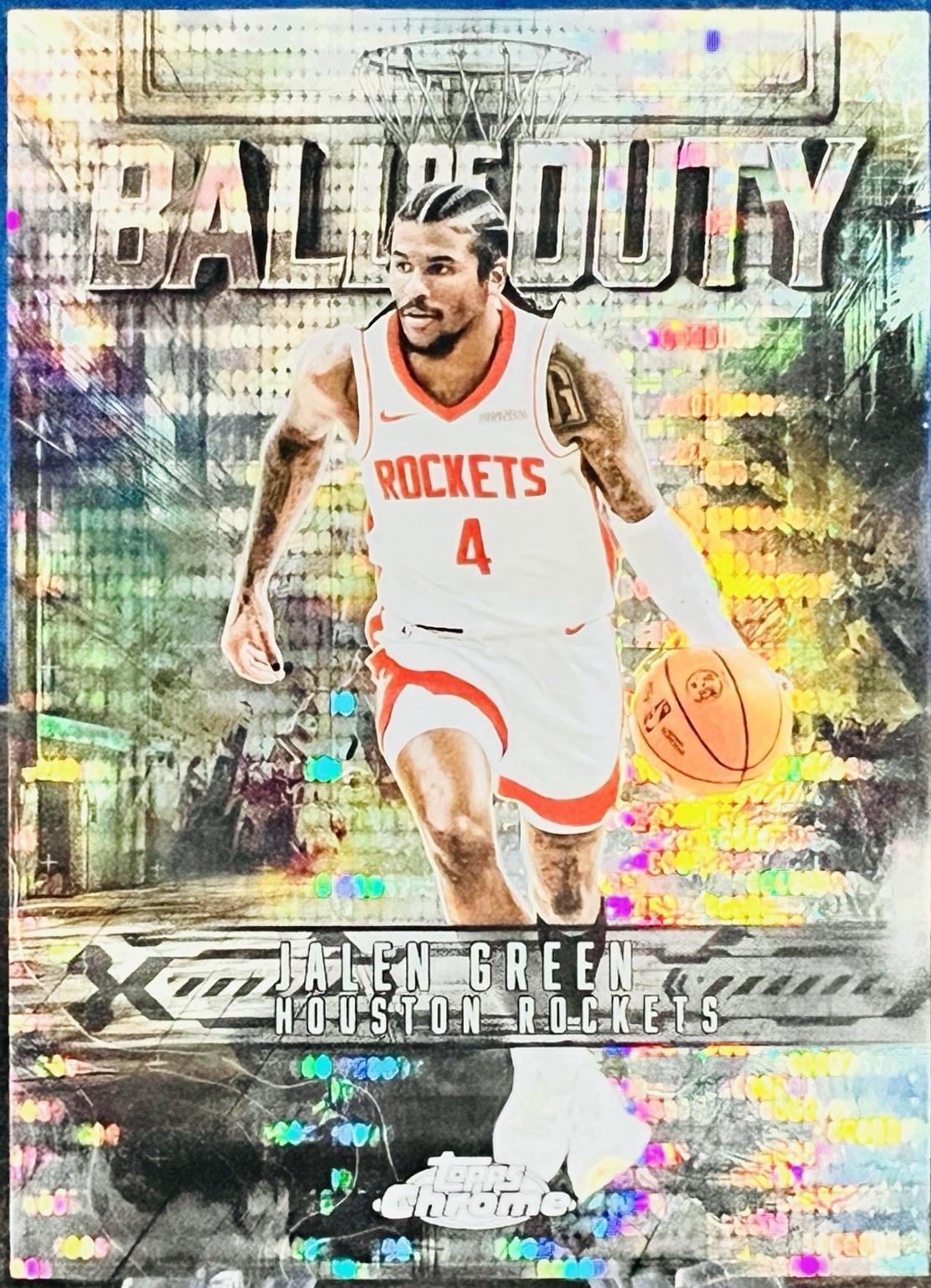 Jalen Green [Pulsar Refractor] #BD-8 Prices | 2025 Topps Chrome