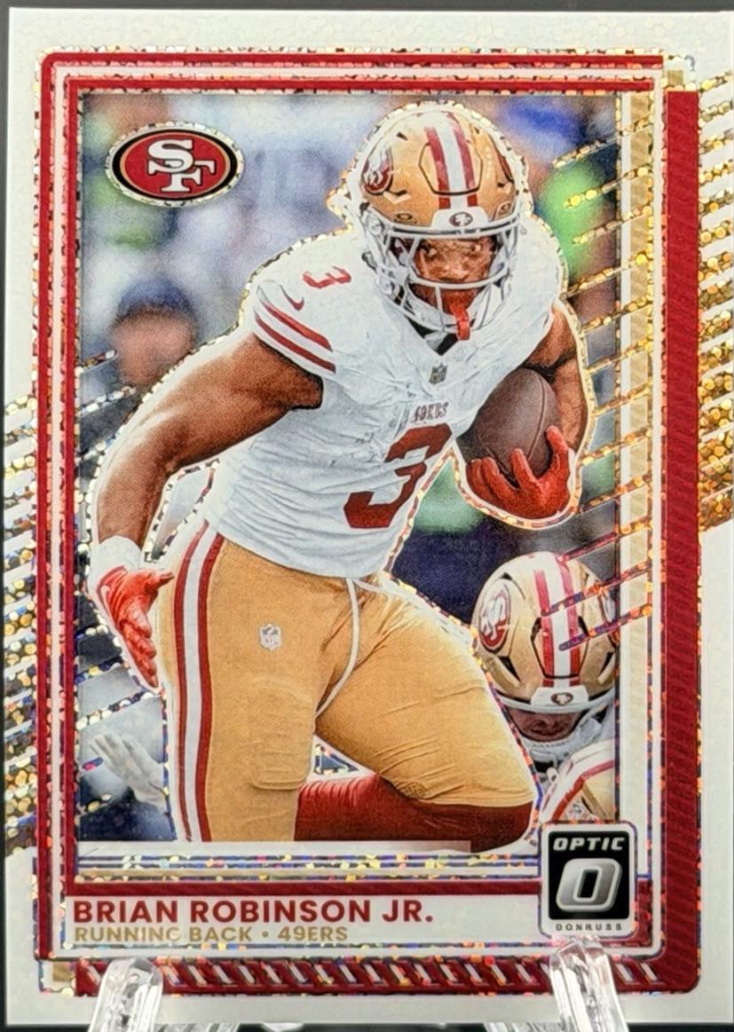 Brian Robinson Jr. [White Sparkle] #25