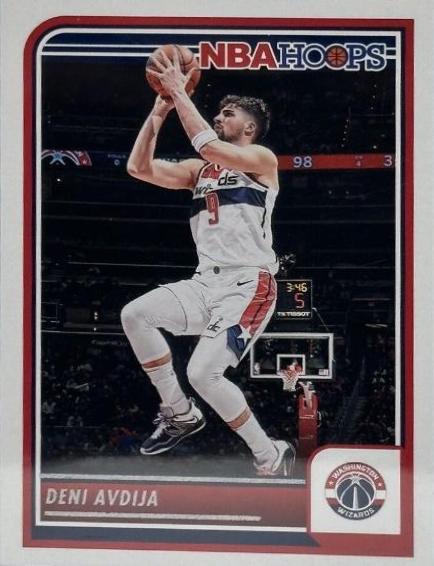 Deni Avdija #128 Basketball Cards 2023 Panini Hoops