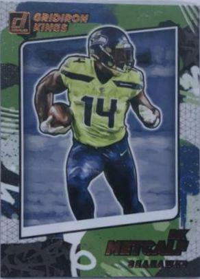DK Metcalf #GK11 Football Cards 2021 Panini Donruss Gridiron Kings