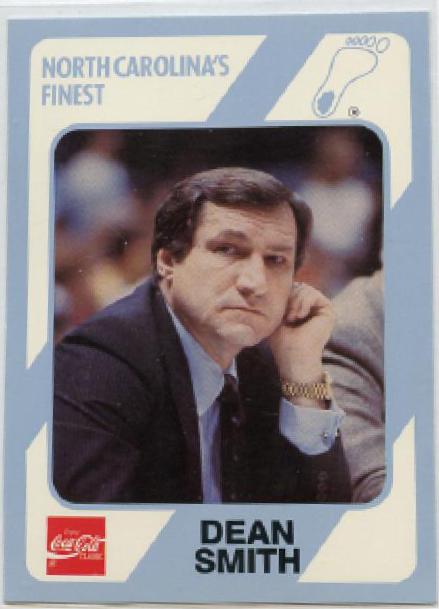 Dean Smith #2 Basketball Cards 1989 Collegiate Collection North Carolina