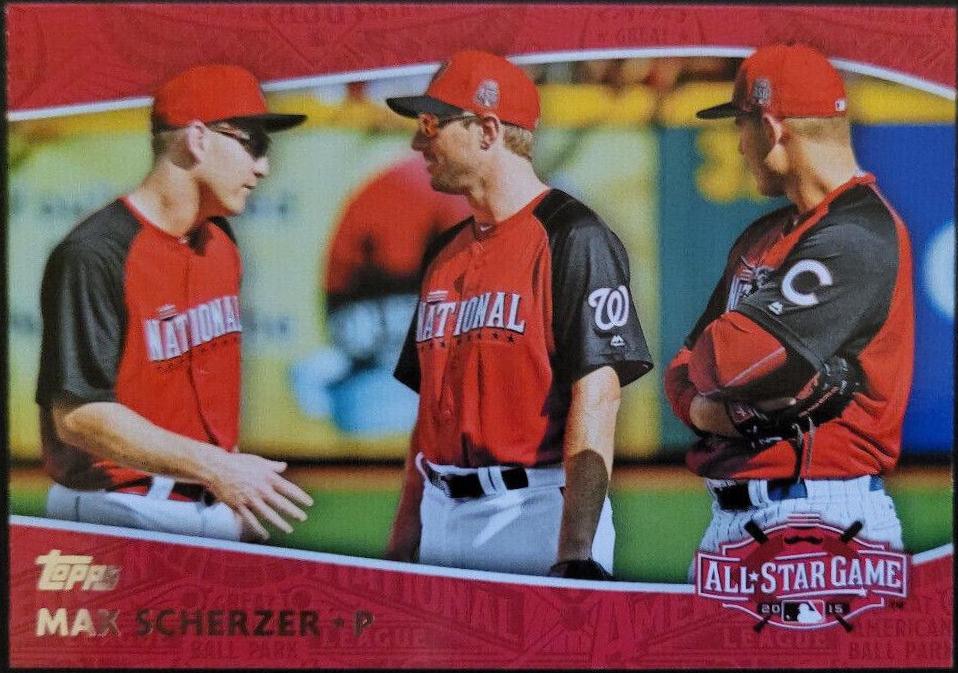 Max Scherzer #MLB-18 Baseball Cards 2015 Topps Update