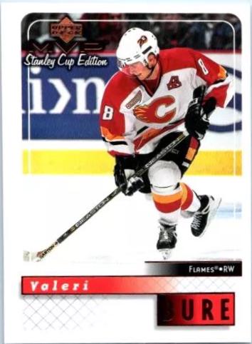 Valeri Bure #29 Hockey Cards 1999 Upper Deck MVP Stanley Cup Edition
