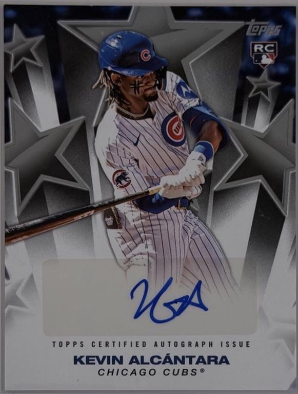 Kevin Alcantara #BSAU-KA 2025 Topps Update Stars Autograph Baseball