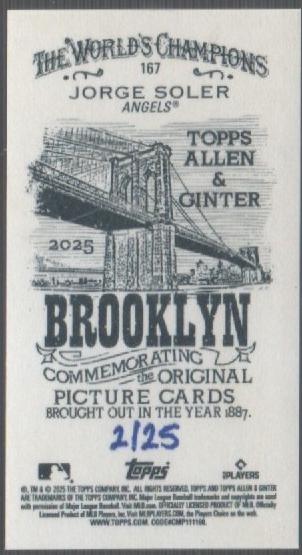 Jorge Soler [Brooklyn Back Mini] #167