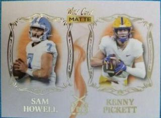 Sam Howell, Kenny Pickett