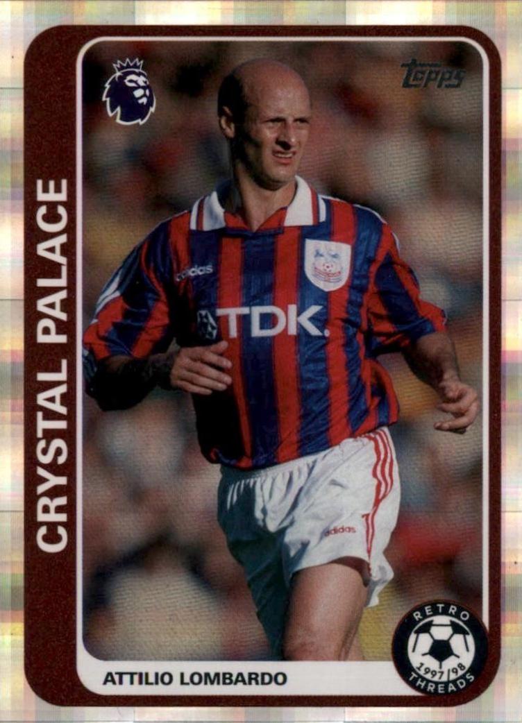 Attilio Lombardo #10 Prices | 2026 Topps Flagship Premier League Retro ...