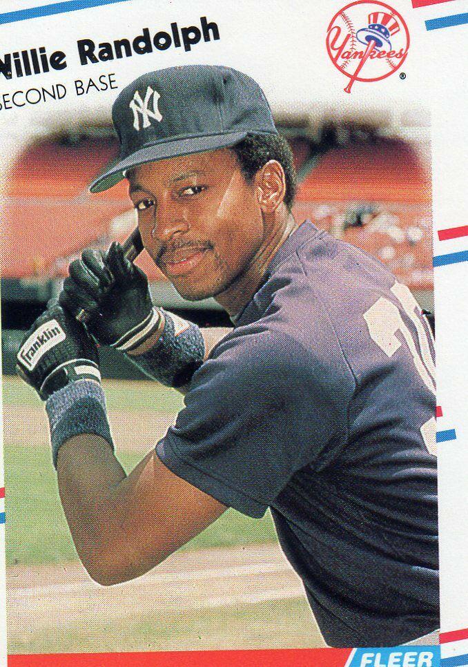 Willie Randolph #218 Baseball Cards 1988 Fleer