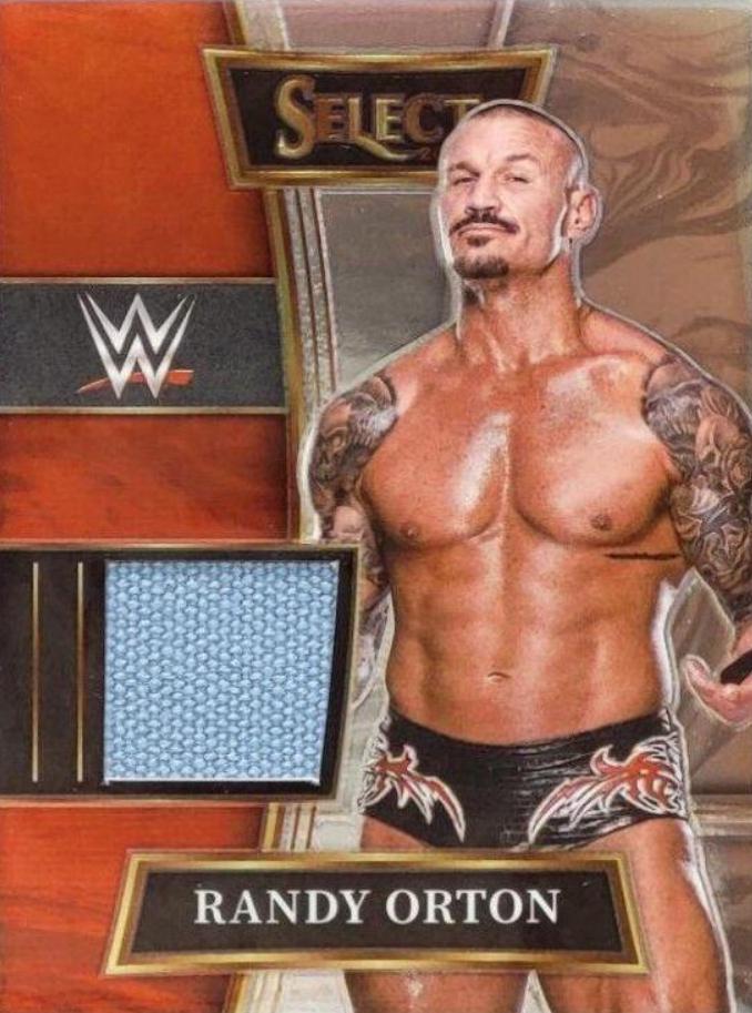 Randy Orton #SW-RKO Wrestling Cards 2022 Panini Select WWE Selective Swatches
