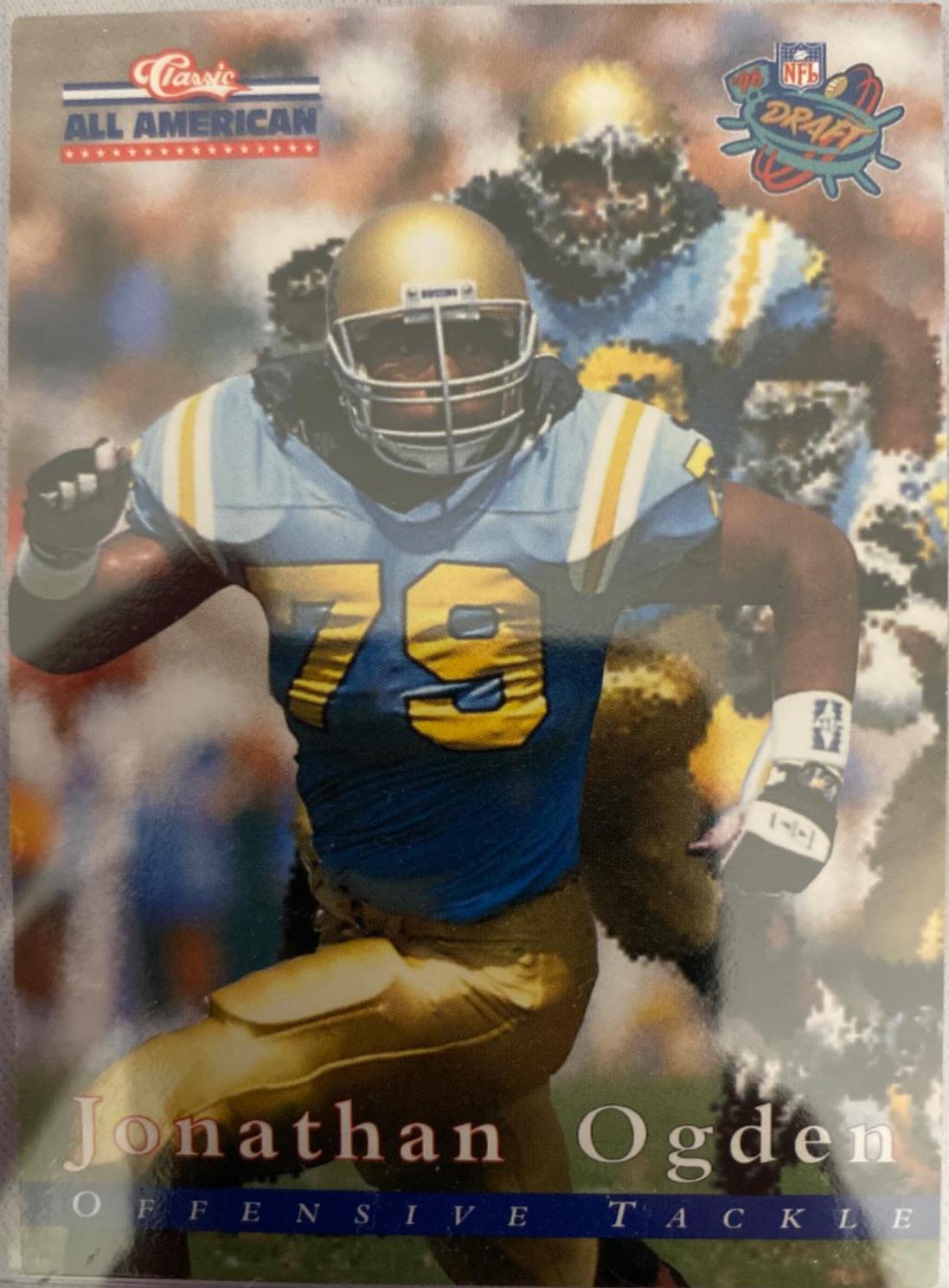Jonathan Ogden #68 1996 Classic NFL Draft