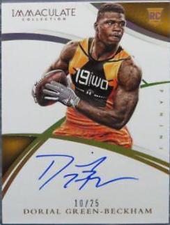 Dorial Green Beckham [Autograph Patch Gold] #152