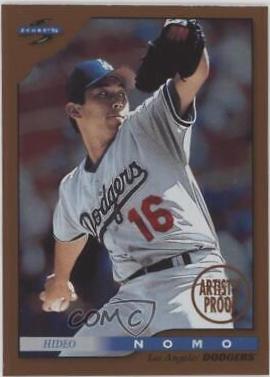 Hideo Nomo #45 1996 Score Dugout Collection Baseball