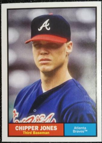 Chipper Jones #71 Baseball Cards 2024 Topps Archives