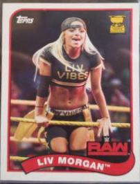 Liv Morgan #44 Wrestling Cards 2018 Topps WWE Heritage