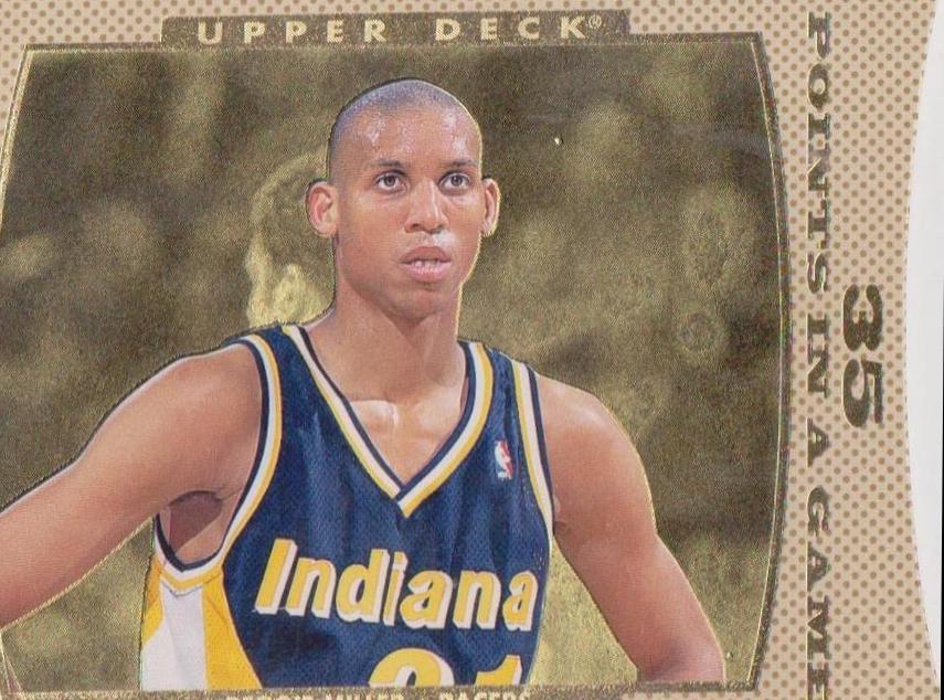 Reggie Miller #P6 Basketball Cards 1996 Upper Deck Predictor 2 TV Cel
