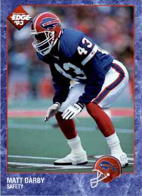 Matt Darby #11 Football Cards 1993 Collector's Edge