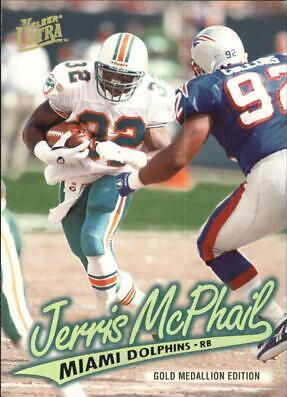 Jerris McPhail #15 Football Cards 1997 Ultra