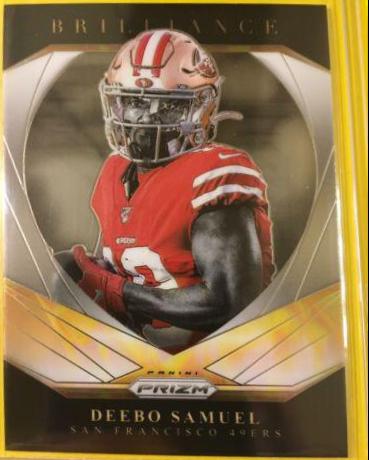 Deebo Samuel #3 Football Cards 2020 Panini Prizm Brilliance