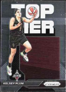 Kelsey Plum #1 Basketball Cards 2023 Panini Prizm WNBA Top Tier