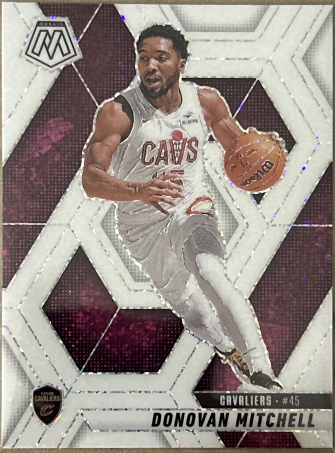 Donovan Mitchell [White Sparkle] #102 Prices | 2024 Panini Mosaic