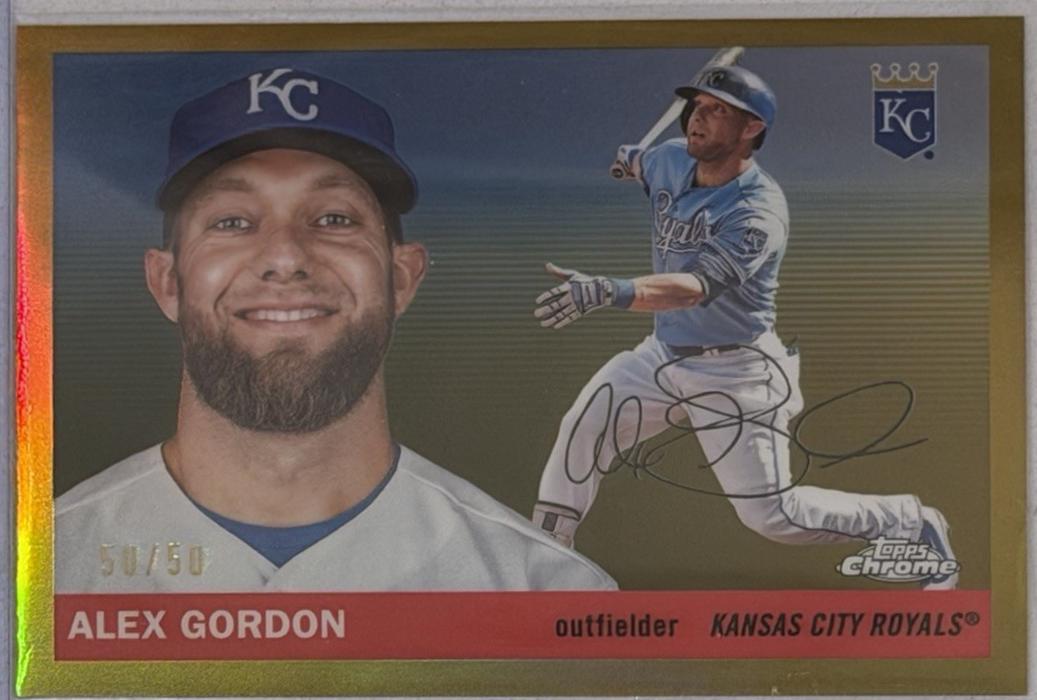 2025 Alex Gordon [Gold Refractor] #419