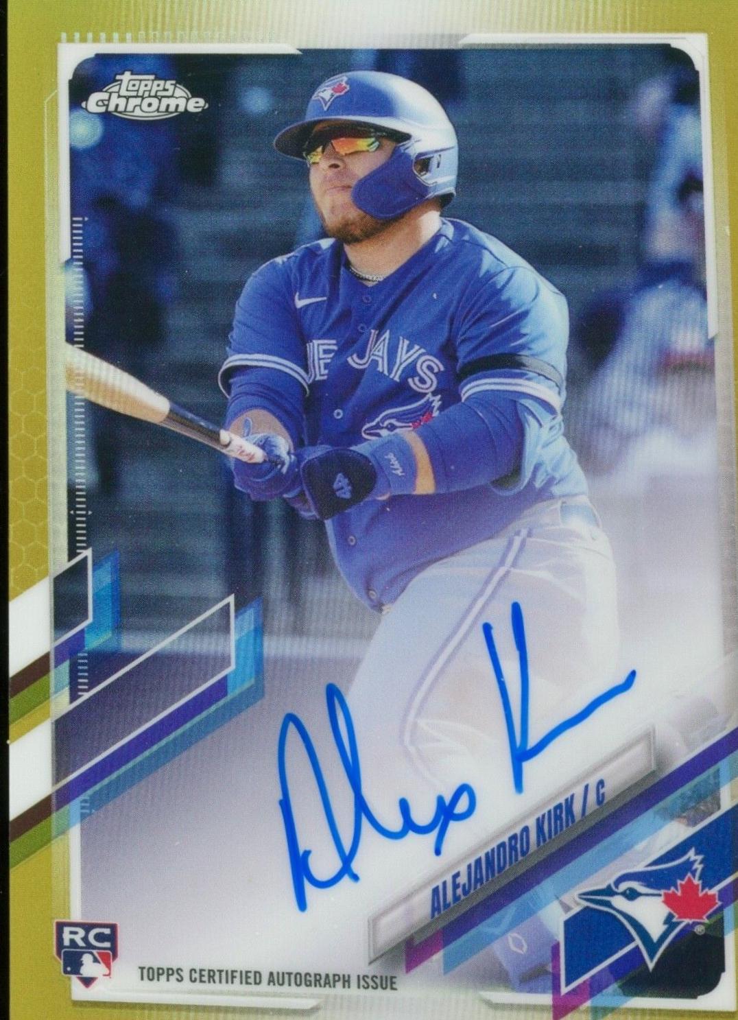 Alejandro Kirk [Gold Refractor] #RA-AKI