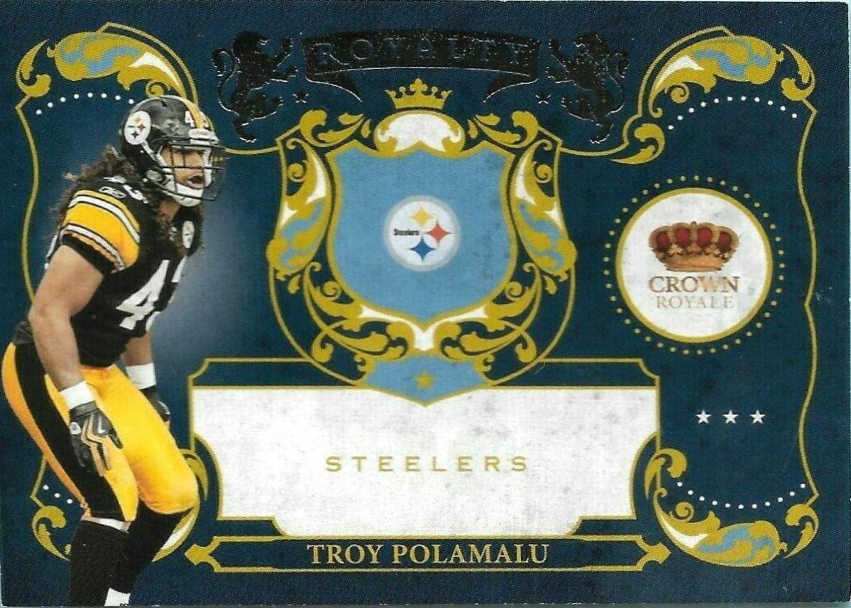 Troy Polamalu #14 Football Cards 2010 Panini Crown Royale