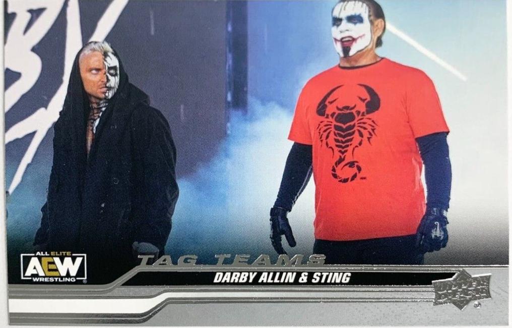 Darby Allin / Sting #89 Wrestling Cards 2024 Upper Deck AEW