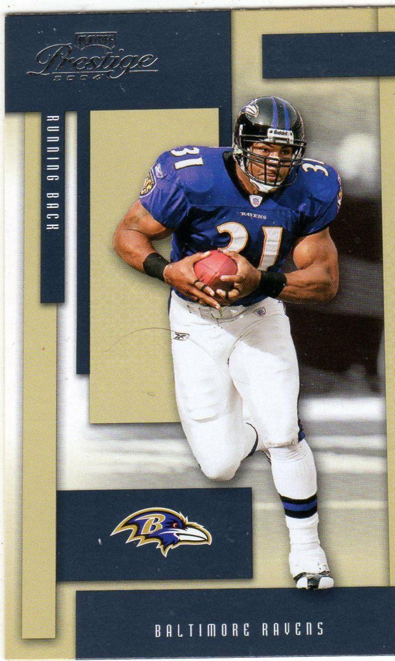 Jamal Lewis #10 Football Cards 2004 Playoff Prestige