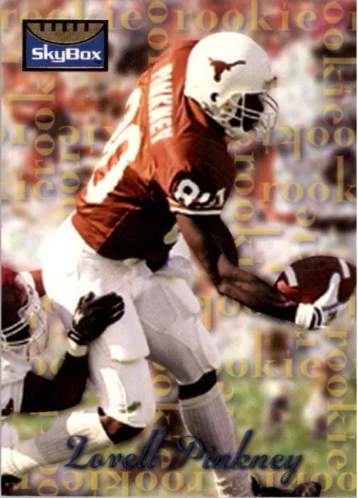 Lovell Pinkney #196 Football Cards 1995 Skybox Premium Prime Time Rookies