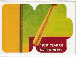 Willie Stargell Puzzle Pieces #37, 38, 39