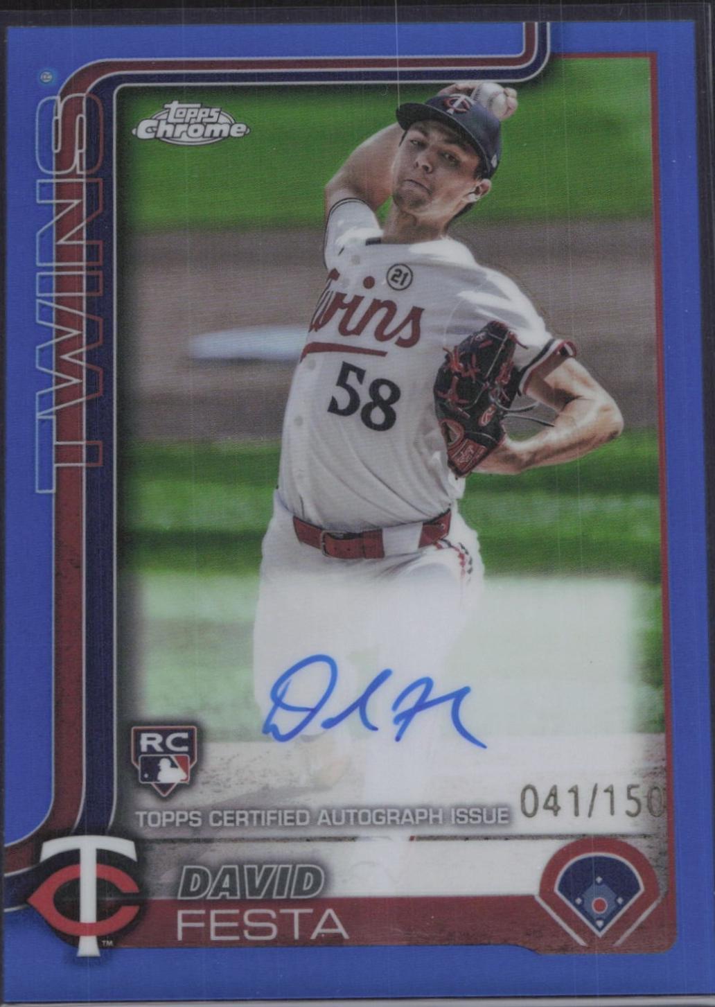 David Festa [Blue Refractor] #RA-DF