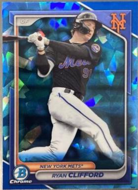 Ryan Clifford #BCP-1 Baseball Cards 2024 Bowman Chrome Prospects Sapphire