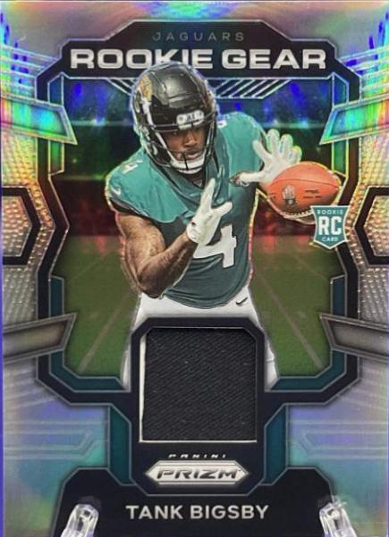 Tank Bigsby #RG-TB Football Cards 2023 Panini Prizm Rookie Gear