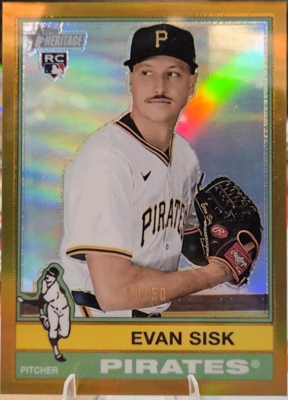 Evan Sisk [Gold Chrome] #552