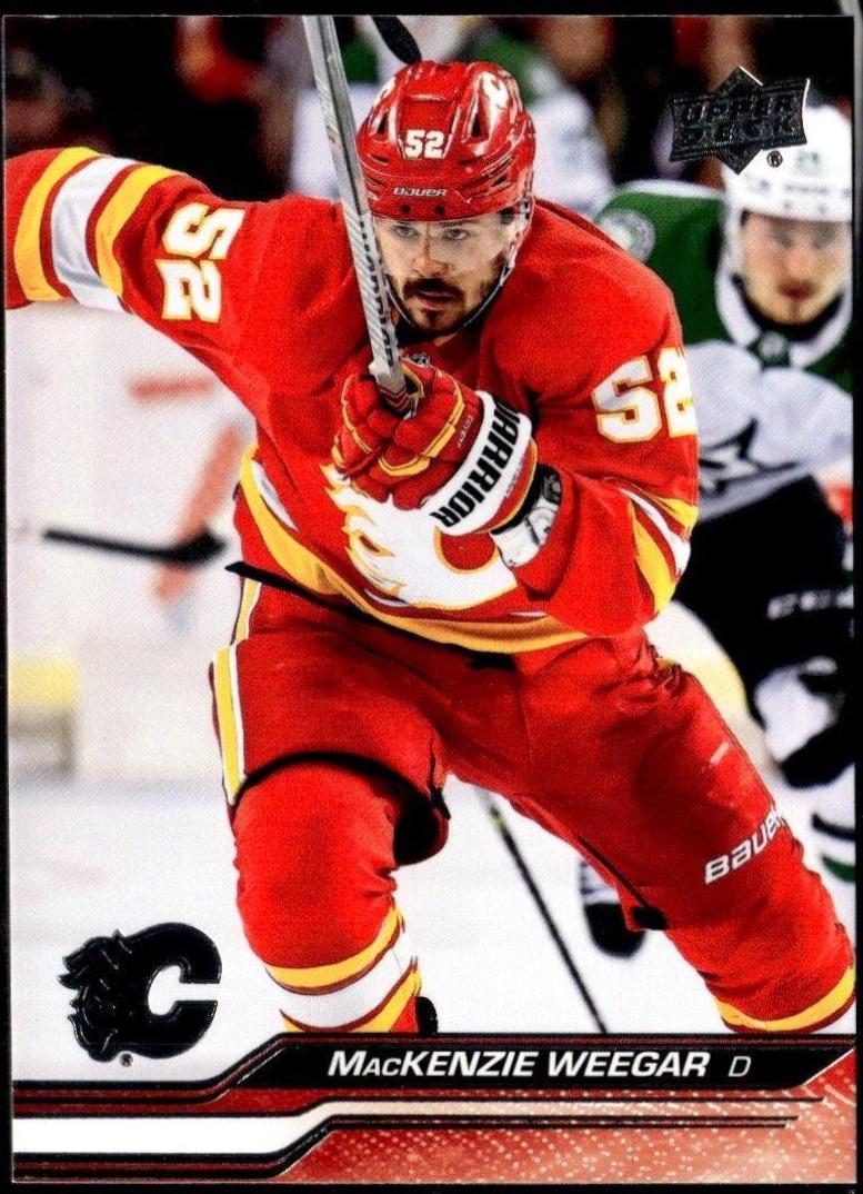 MacKenzie Weegar #281 Hockey Cards 2023 Upper Deck