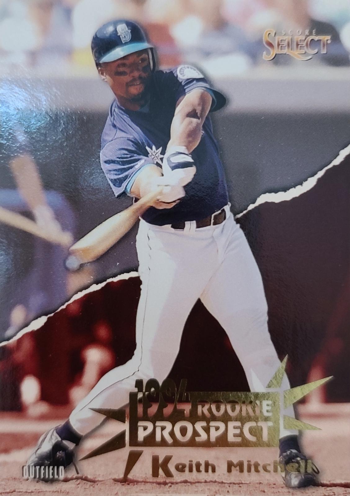 Keith Mitchell #202 Baseball Cards 1994 Select